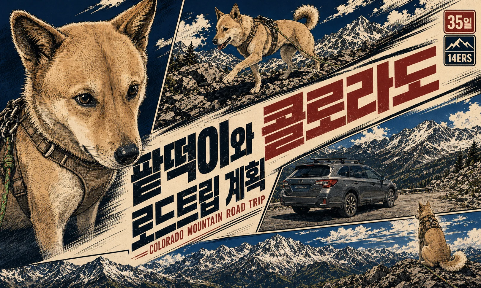 팥떡이와 미국 로드트립 계획